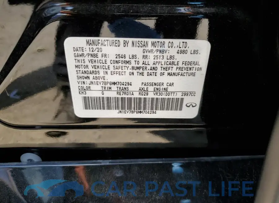 JN1EV7BP6MM704294# 12