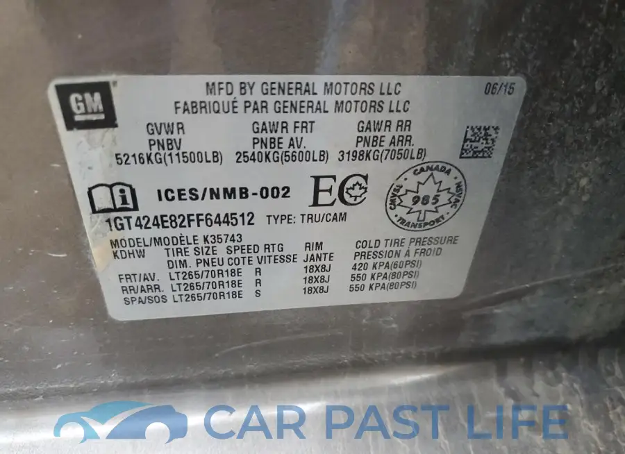 1GT424E82FF644512# 12