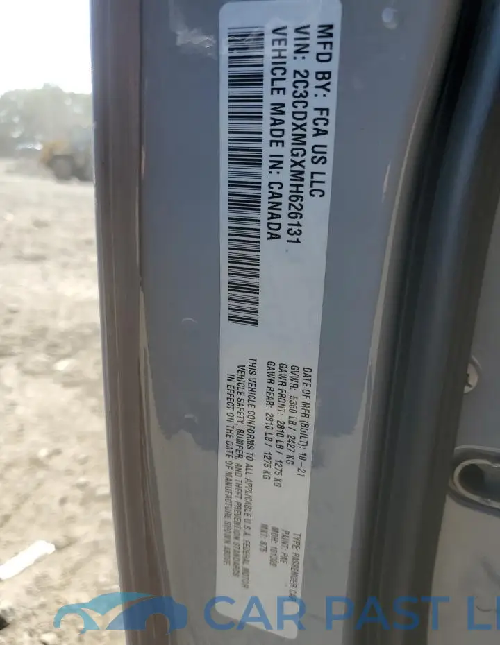 2C3CDXMGXMH626131# 12