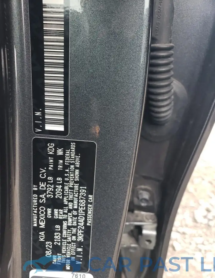 3KPF24AD1PE687391# 12