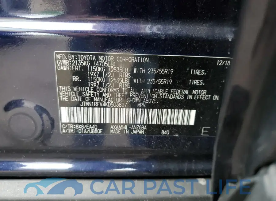 JTMN1RFV4KD503827# 13