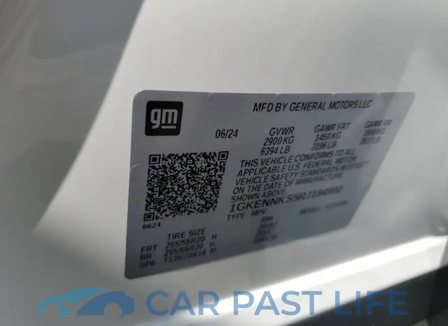 1GKENNKS5RJ184902# 14