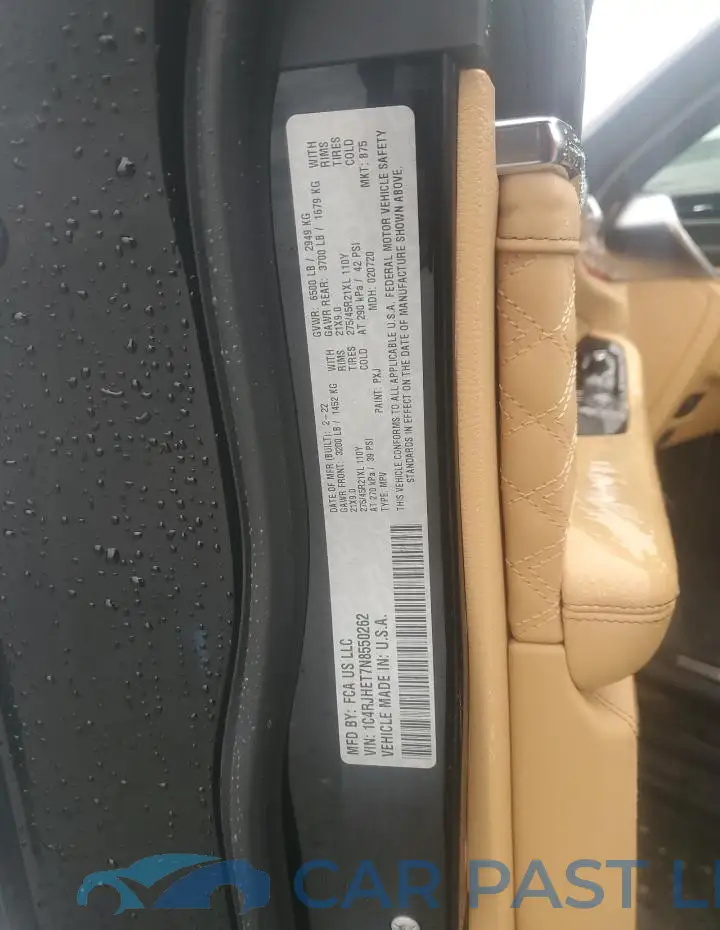 1C4RJHET7N8550262# 13