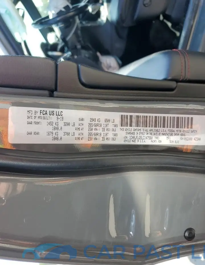1C4RJFLG5LC147580# 13