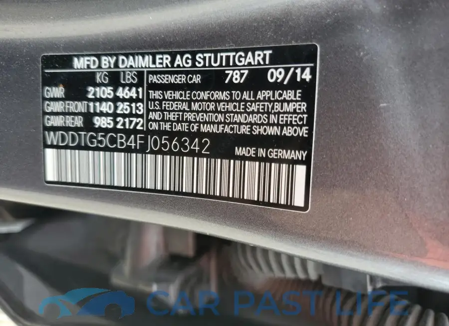 WDDTG5CB4FJ056342# 13