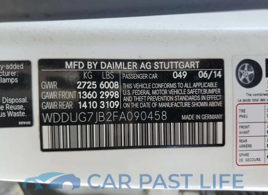 WDDUG7JB2FA090458# 13