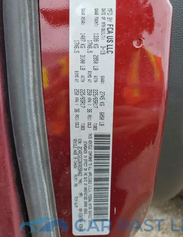 2C4RDGEG3KR658463# 13