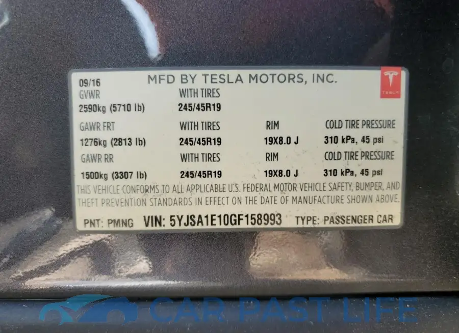 5YJSA1E10GF158993# 12