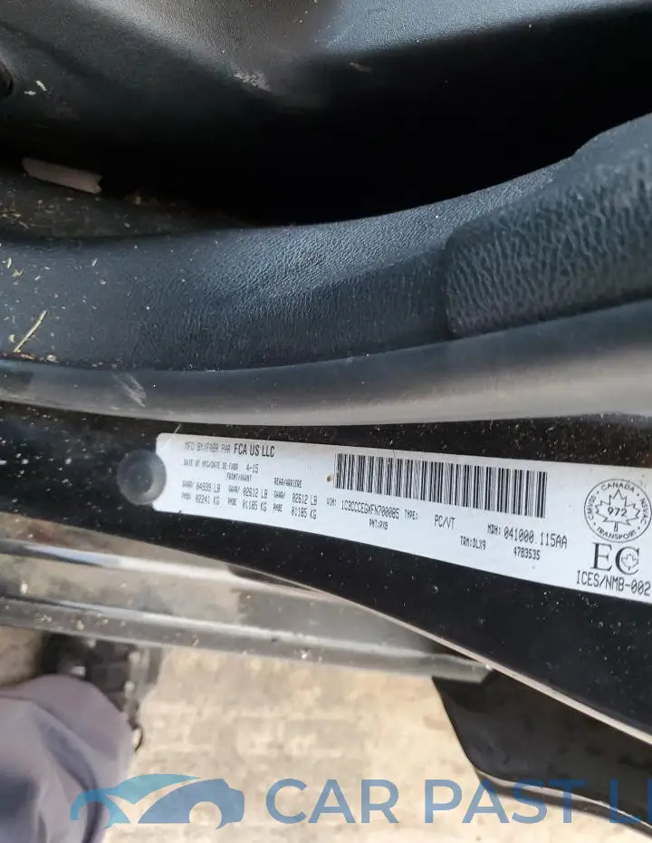 1C3CCCEGXFN700085# 13