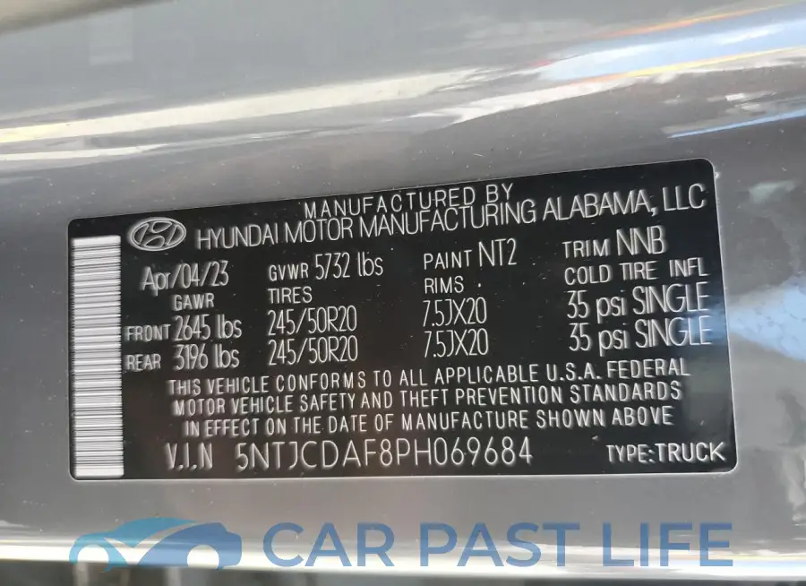 5NTJCDAF8PH069684# 13