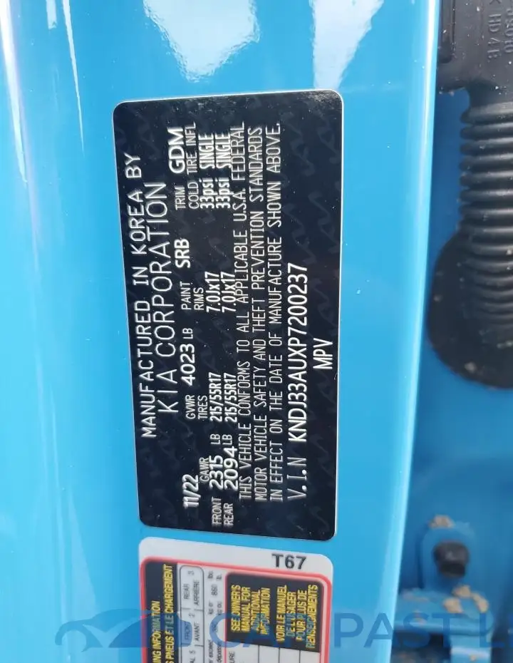 KNDJ33AUXP7200237# 13