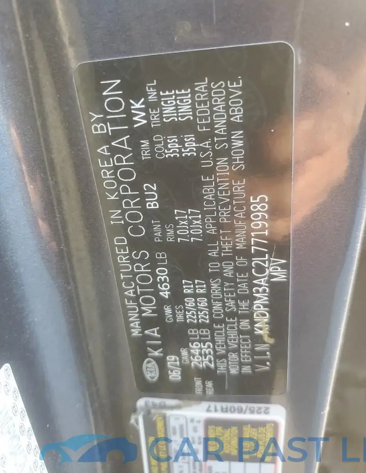 KNDPM3AC2L7719985# 13