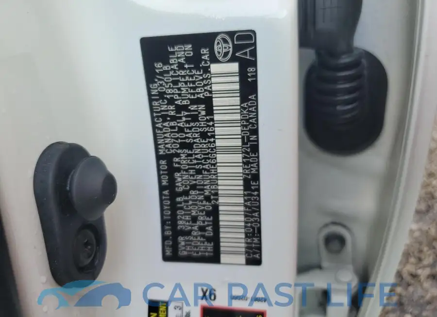 2T1BURHE6GC641641# 13