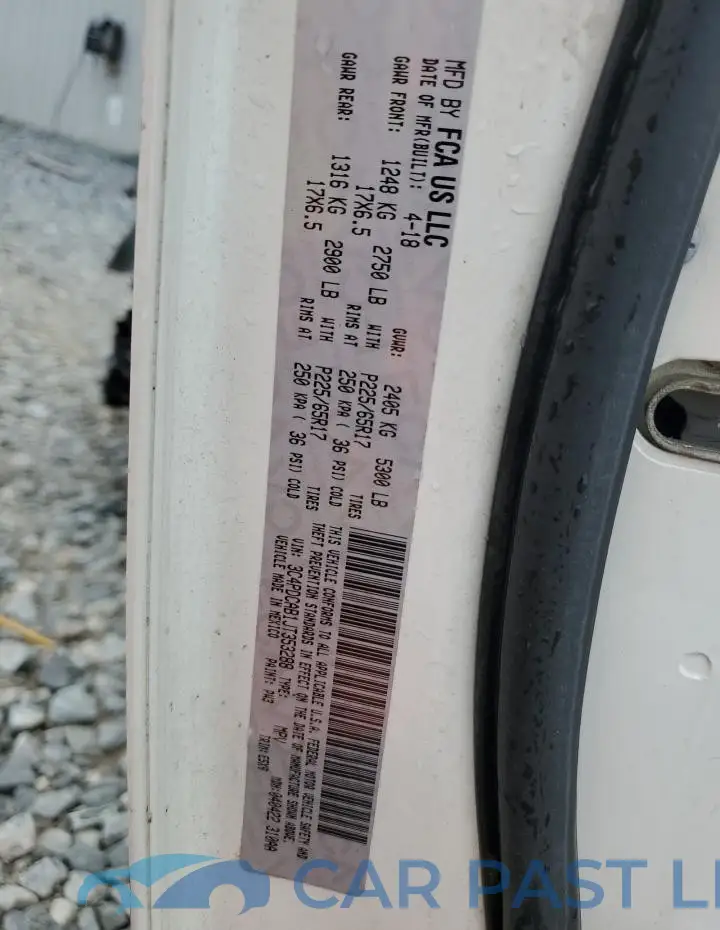 3C4PDCAB1JT353288# 13
