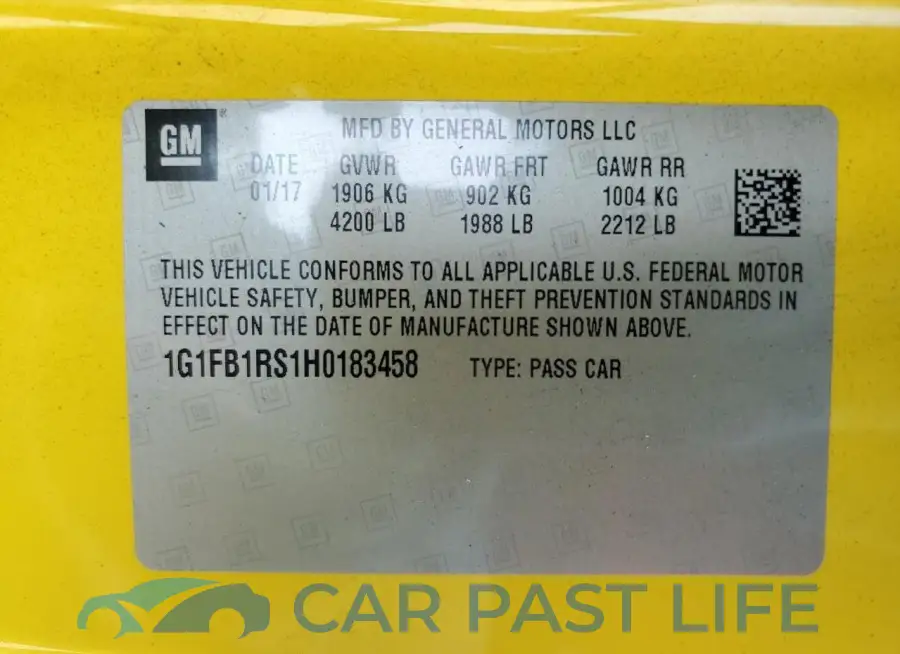 1G1FB1RS1H0183458# 12