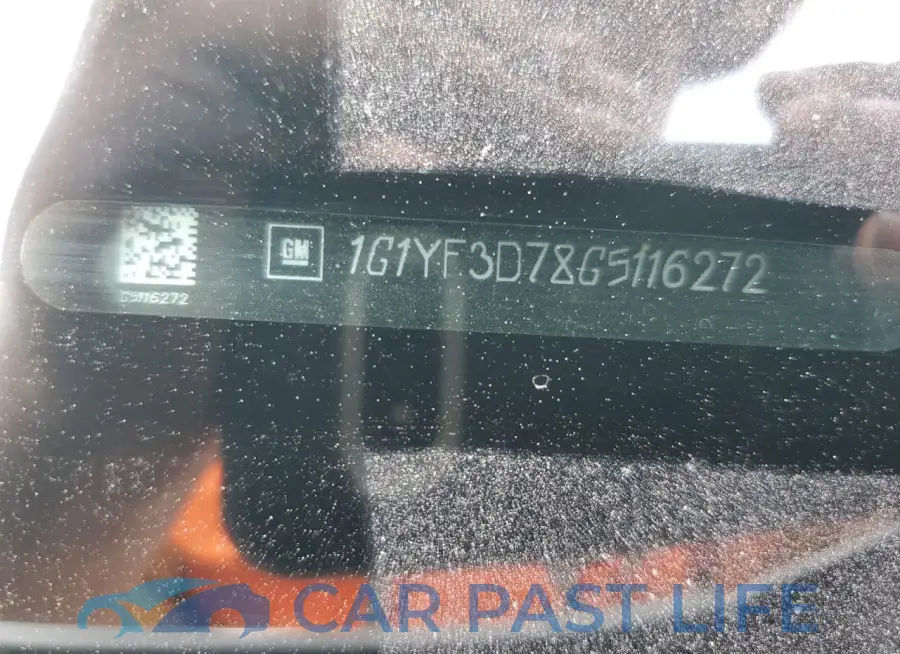 1G1YF3D78G5116272# 12