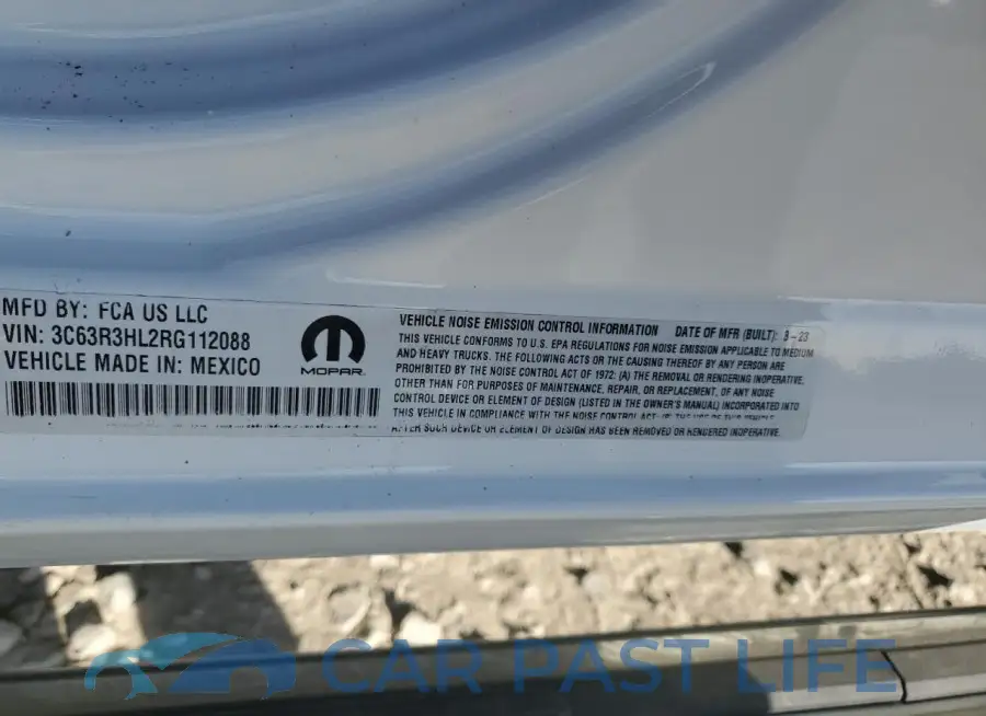 3C63R3HL2RG112088# 13