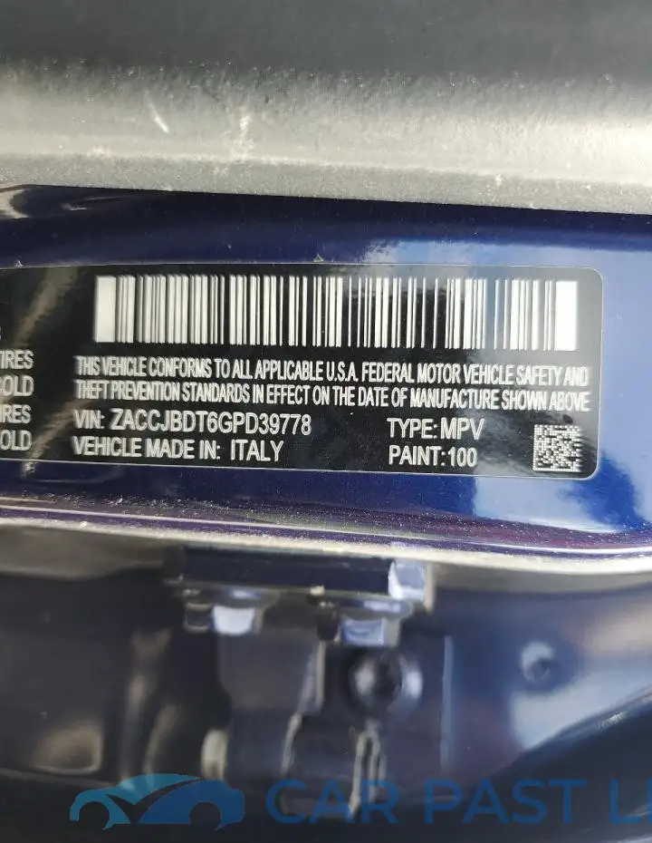 ZACCJBDT6GPD39778# 14