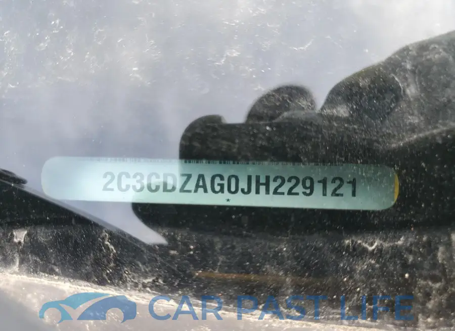 2C3CDZAG0JH229121# 12