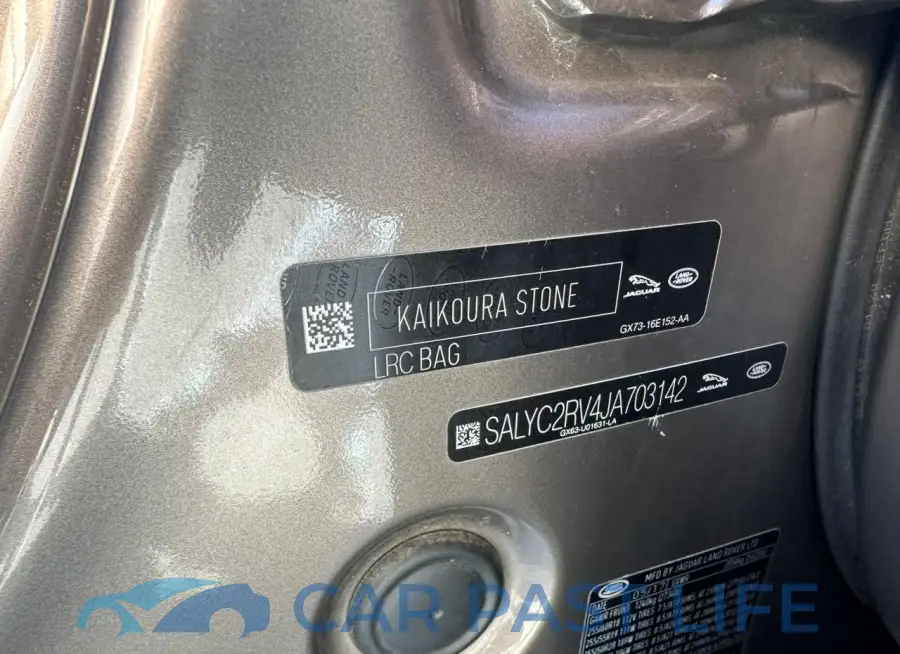 SALYC2RV4JA703142# 10