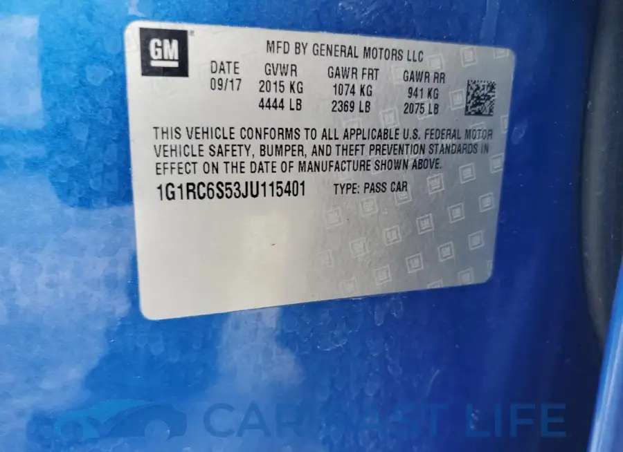 1G1RC6S53JU115401# 12
