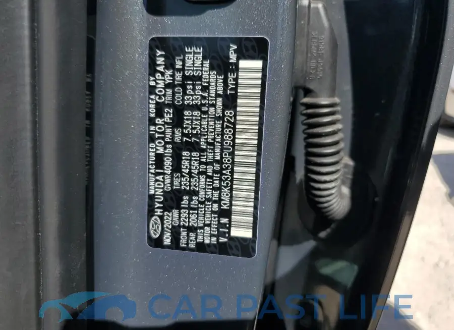 KM8K53A38PU988728# 13