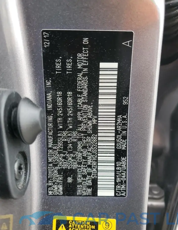 5TDKZRFH2JS532882# 13