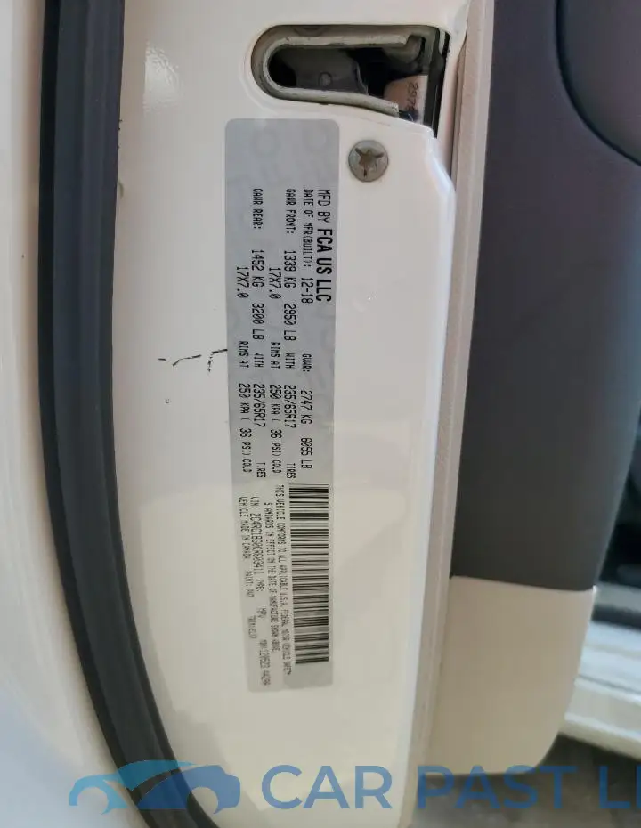 2C4RC1BG0KR603411# 13