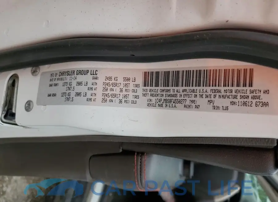 1C4PJMBS8FW550277# 13
