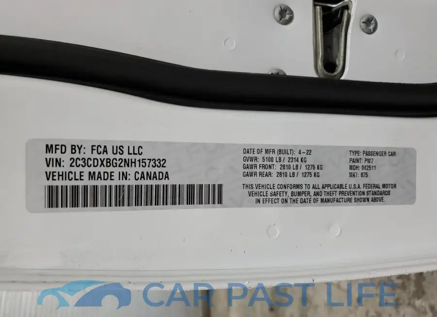 2C3CDXBG2NH157332# 12