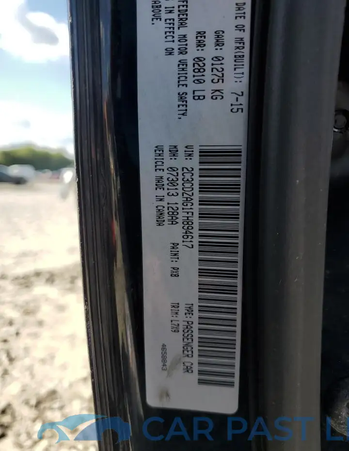2C3CDZAG1FH894617# 13