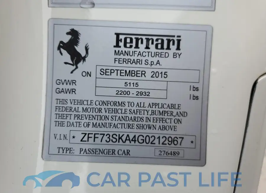 ZFF73SKA4G0212967# 13