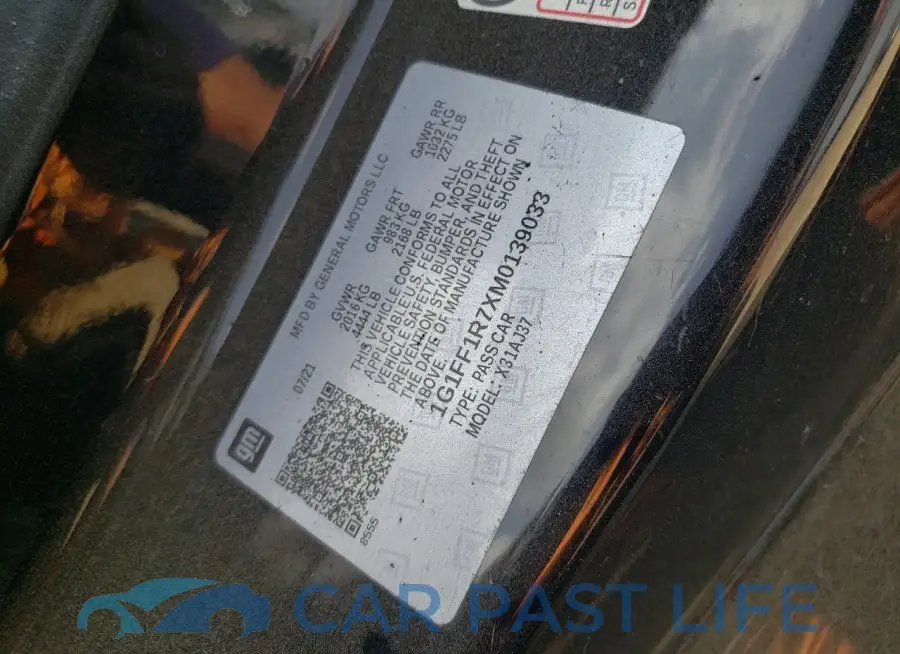 1G1FF1R7XM0139033# 12