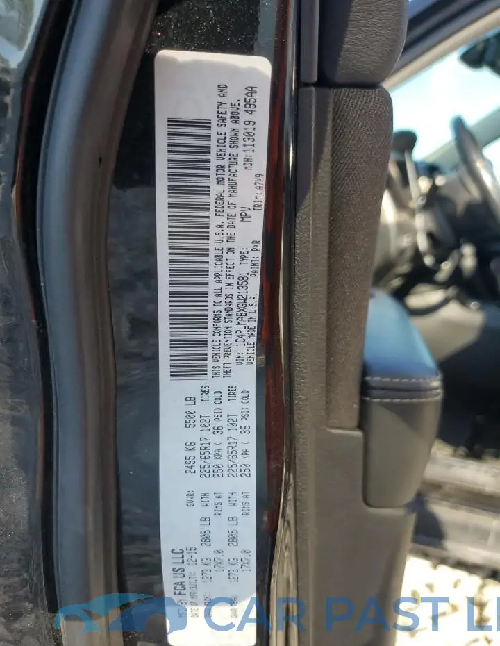 1C4PJMABXGW213581# 13