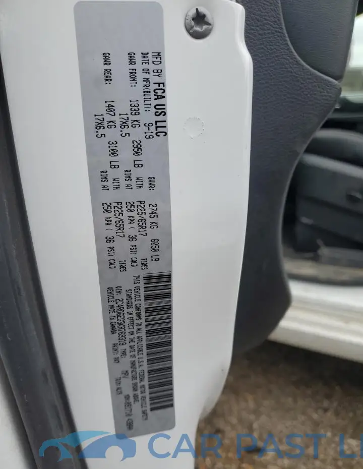 2C4RDGEG3KR769319# 14