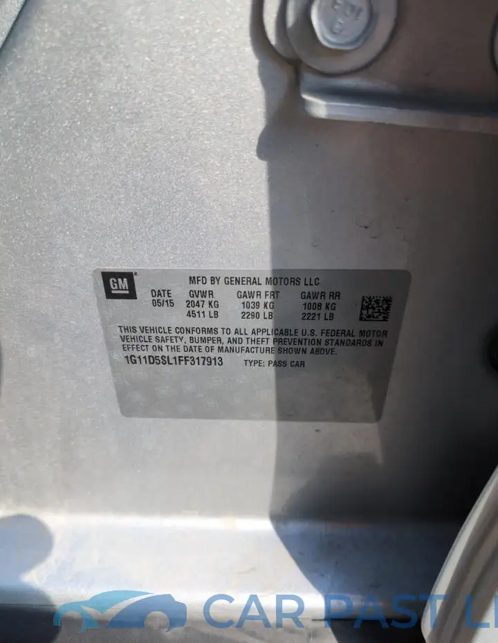 1G11D5SL1FF317913# 12