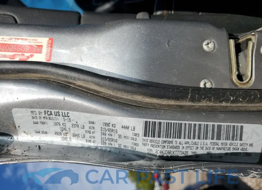3C4NJCAB1KT773425# 13