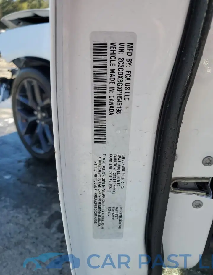 2C3CDXBGXPH545198# 12