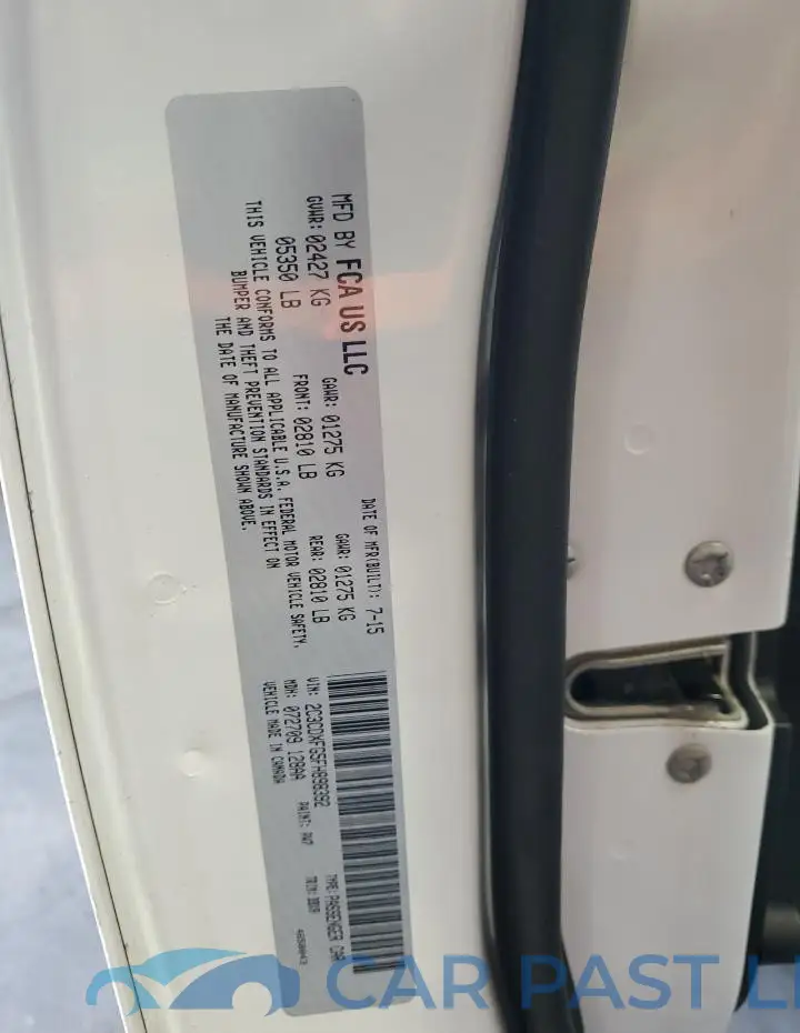 2C3CDXFG5FH898392# 12