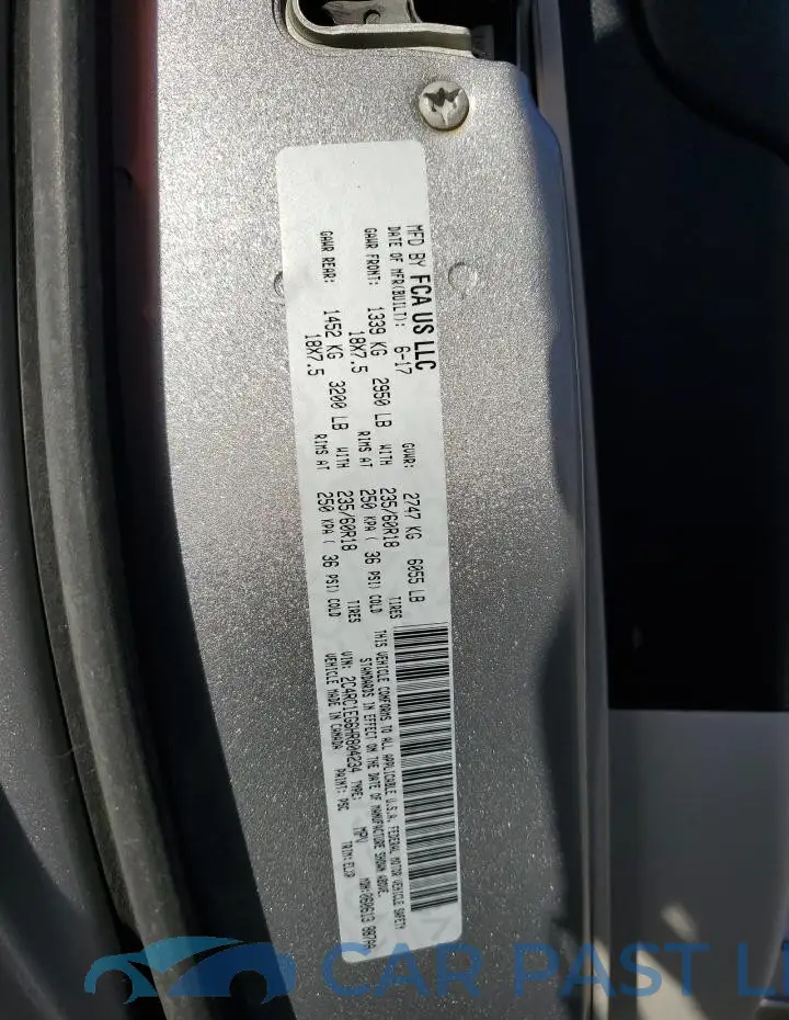 2C4RC1EG6HR804234# 13