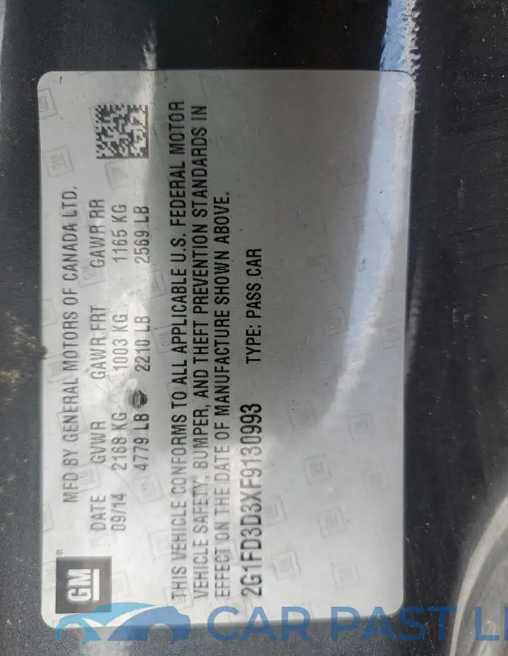 2G1FD3D3XF9130993# 12
