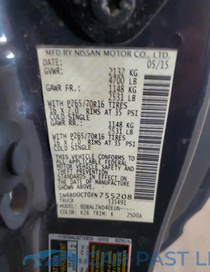 1N6BD0CT0FN755208# 12