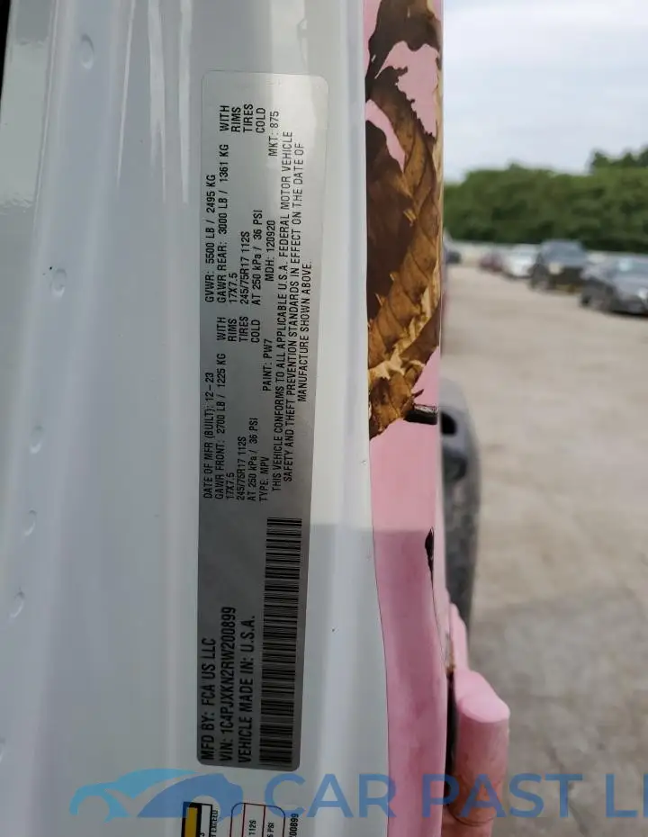 1C4PJXKN2RW200899# 13