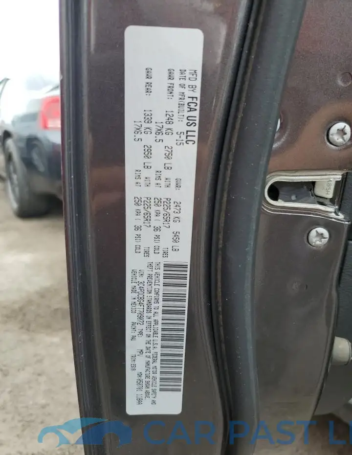 3C4PDCBG4FT709072# 13