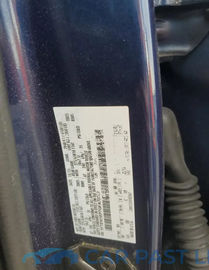 1FTEW1EP7GFA70702# 12