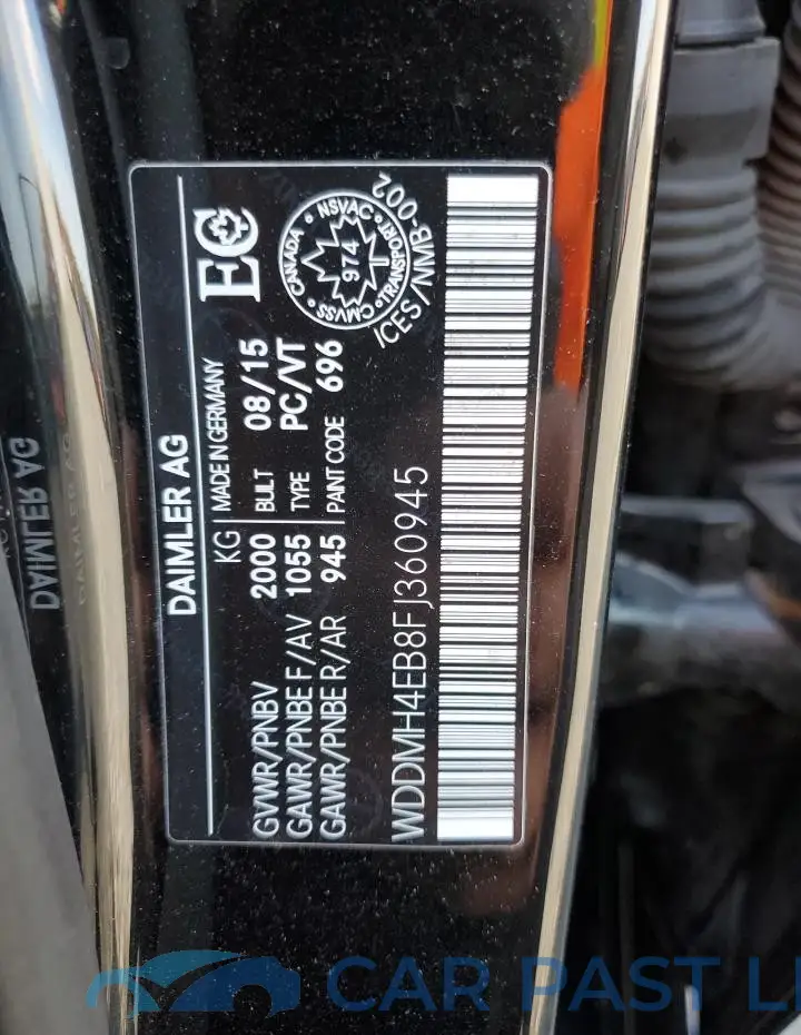 WDDMH4EB8FJ360945# 13