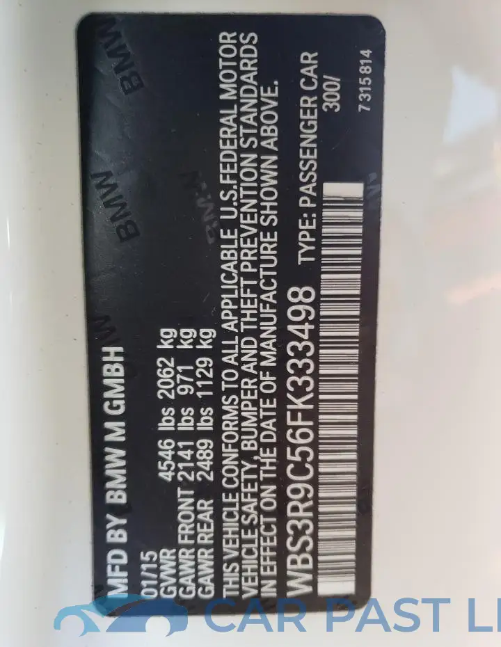 WBS3R9C56FK333498# 13
