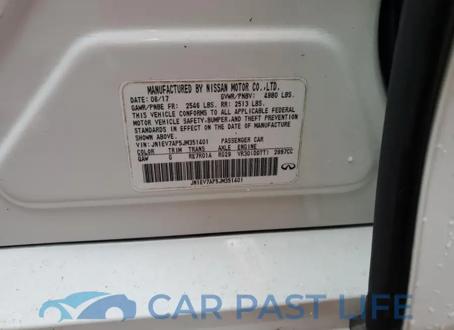 JN1EV7AP5JM351401# 13