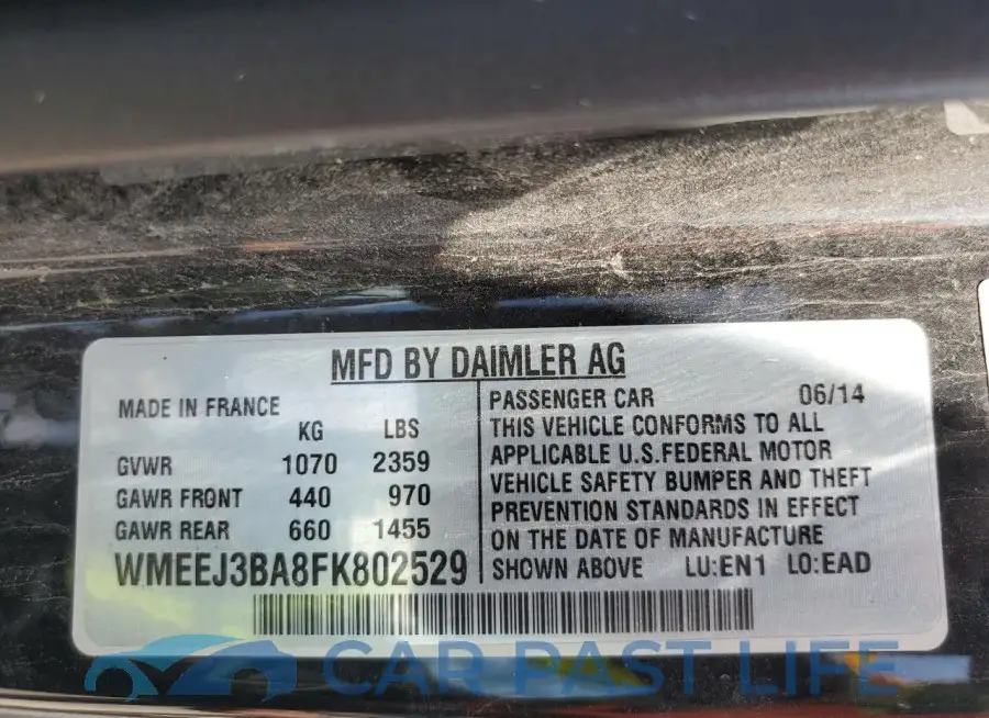 WMEEJ3BA8FK802529# 14
