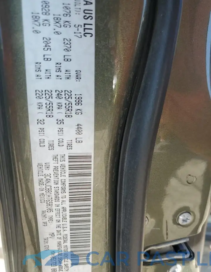 3C4NJCBB1HT658105# 13